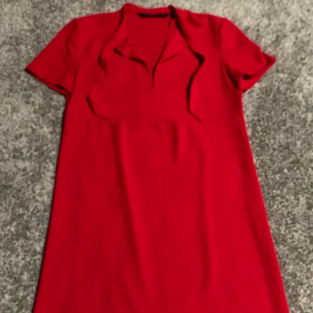 Zara red Xs dress